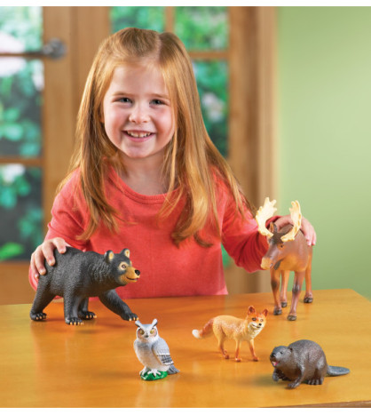 Lesné zvieratká - Maxi