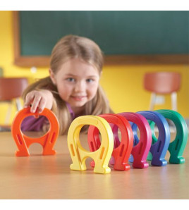 Farebné magnetické podkovy