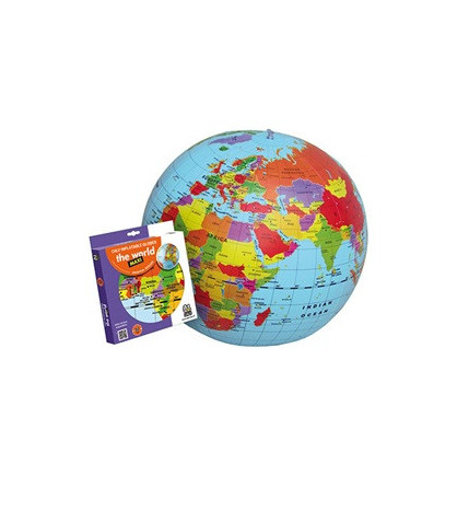 Nafukovací glóbus Svet, 50 cm