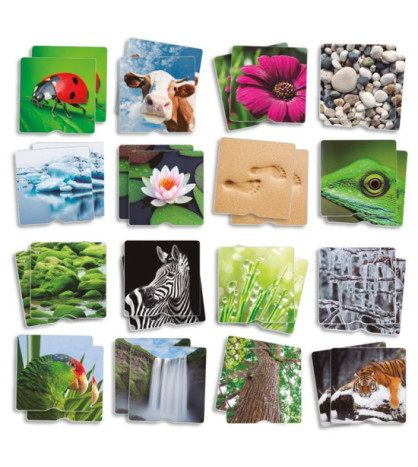 Príroda - senzorické maxi pexeso