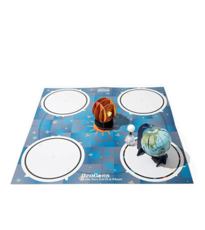 Ozobot STEAM sada: Ozobot skúma Slnko, Zem a Mesiac