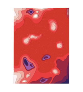 Ozobot podložka Challenge Mat: Misia na Mars