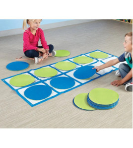 Pohybová matematika - podložka s 10 rámikmi