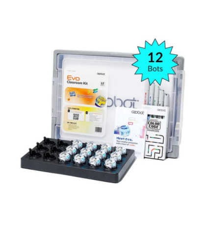 Ozobot Evo - triedna sada, 12 ks