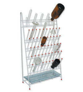 Sušiak na laboratórne sklo, 55 miest