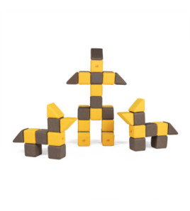 Magnetická stavebnica JollyHeap Medium set 50 blokov