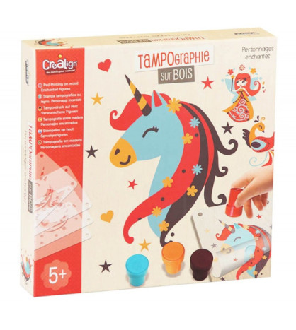 Maľovanie na drevo Fantázia 5+