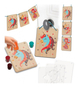 Maľovanie na drevo Fantázia 5+