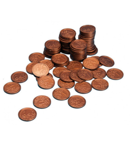 Euro mince - 1 cent, 100ks