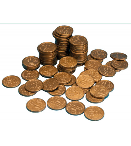 Euro mince - 10 cent, 100ks