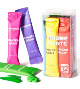 Prstové farby na cesty 12 ks