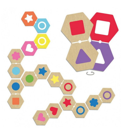 Domino - Farba alebo tvar (selektívna pozornosť)