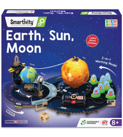 Smart Zem, Slnko, Mesiac - model a stavebnica STEM