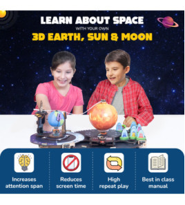 Smart Zem, Slnko, Mesiac - model a stavebnica STEM
