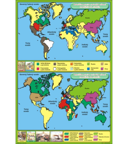 Koloniálne mocnosti na začiatku 19. a 20. storočia