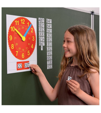 Hodiny na učenie času DUO (magnetické)