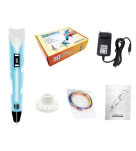 3D pero s príslušenstvom