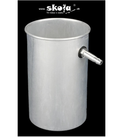 Nádoba s prepadom, hliníková