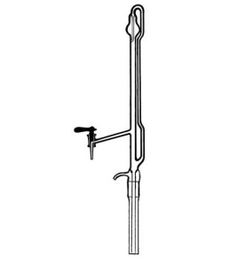 Byreta automatická podľa Pelleta, s výp. kohútom, bez zásobnej flaše a balónika 25ml