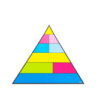 Potravinová pyramída - Magnetická podložka