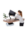 Držiak na monitor 10” - 27” - čierny