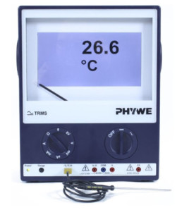 PHYWE Demo Multimeter ADM 3: meranie prúdu, napätia, odporu a teploty