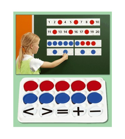 Magnetické krúžky 100ks + 20ks znamienok
