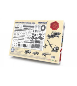 MERKUR M2020 Výročná stavebnica, 753 dielov, 100 modelov