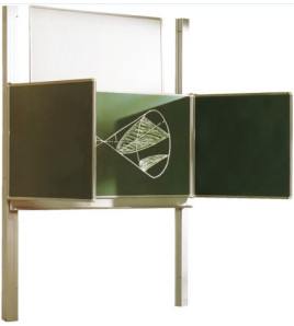 Pylónová tabuľa Triptych 413 (400x100 cm, pylón 285cm)