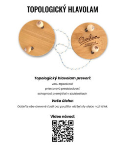 Topologický hlavolam s logom