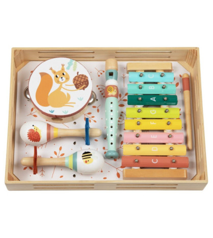2Kids Toys Hudobný set Lesné zvieratká