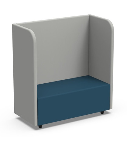 Taburetka s AKUSTICKOU STENOU 130 x 60 x 133 cm