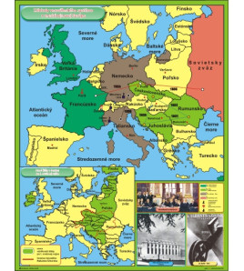 Základy versailleského systému v Európe a vznik nových štátov po I. sv. vojne (dvojmapa)