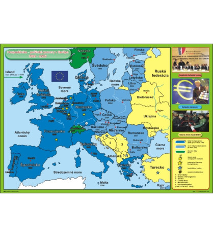 Hospodársko-politické pomery v Európe 1989 - 2007
