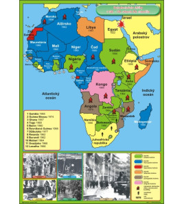 Dekolonizácia Afriky v 50. - 70. rokoch 20.storočia