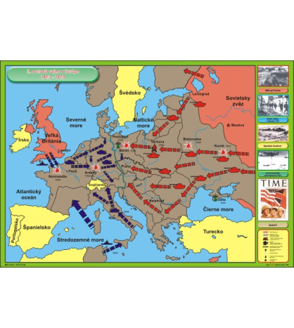 II.Svetová vojna v Európe 1943-1945 bez cd