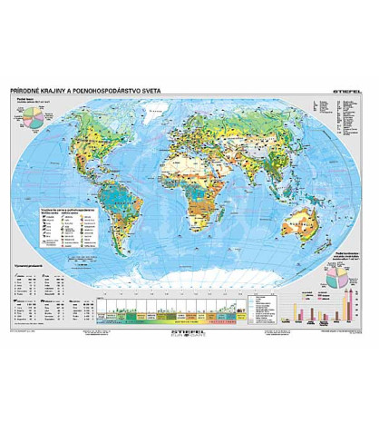 Svet - krajiny a poľnohospodárstvo 160x120cm