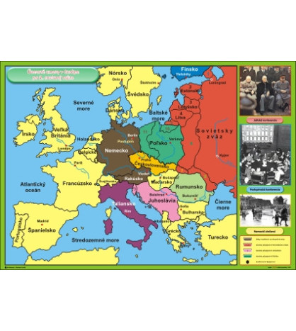 Územné zmeny v Európe po II. svetovej vojne