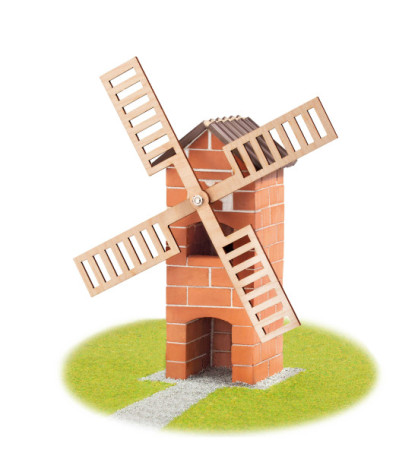 Stavebnica - Tehly a malta - Veterný mlyn