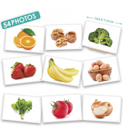 Fotografie potravín - ovocia, zeleniny (54 ks)