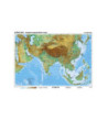 Južná Ázia - všeobecnogeografická mapa 160x120cm