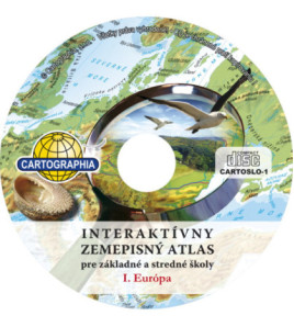 Interaktívny zemepisný atlas CD - Európa pre stredné školy