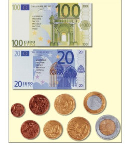 Euro mince (80ks)