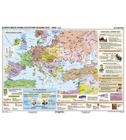 Dejiny Európy (1918–1939) 160x120cm
