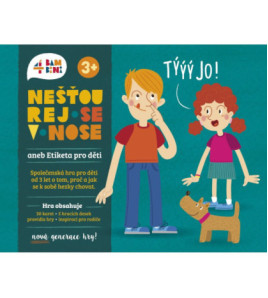 Hra - Nešpáraj sa v nose (Etiketa pre deti)
