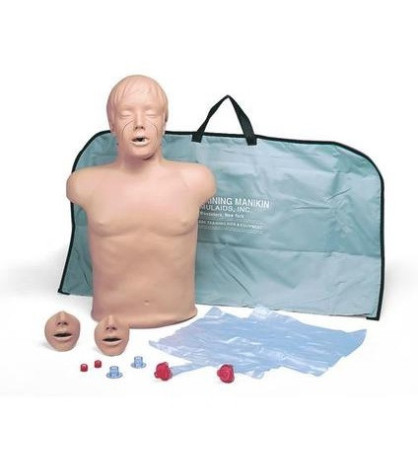 CPR Torzo Brad - Dospelý, nácvik dýchania z úst do úst a masáže srdca