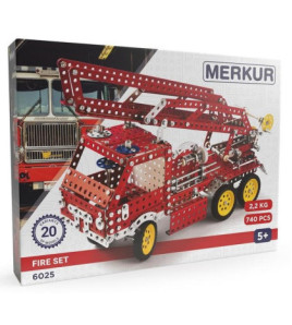 MERKUR FIRE Set, 708 dielov, 20 modelov