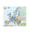 Štruktúra Európskej Únie - mapa 100x70cm s lištou z umelej hmoty