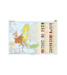 Európska únia + slepá mapa (DUO) 120x160cm