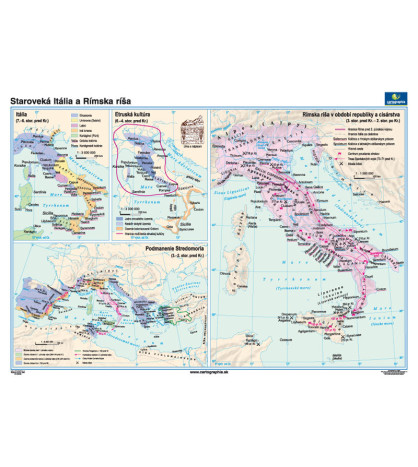 Staroveká Itália a Rímska ríša, 120x160cm